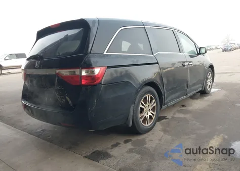 2012 Honda Odyssey Ex-L из США, поврежденный, VIN 5FNRL5H64CB048739